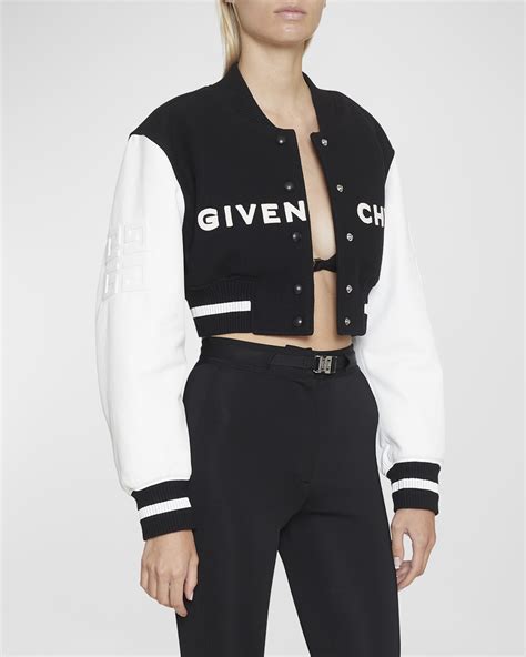 givenchy bomber jacket replica|Givenchy cropped jacket.